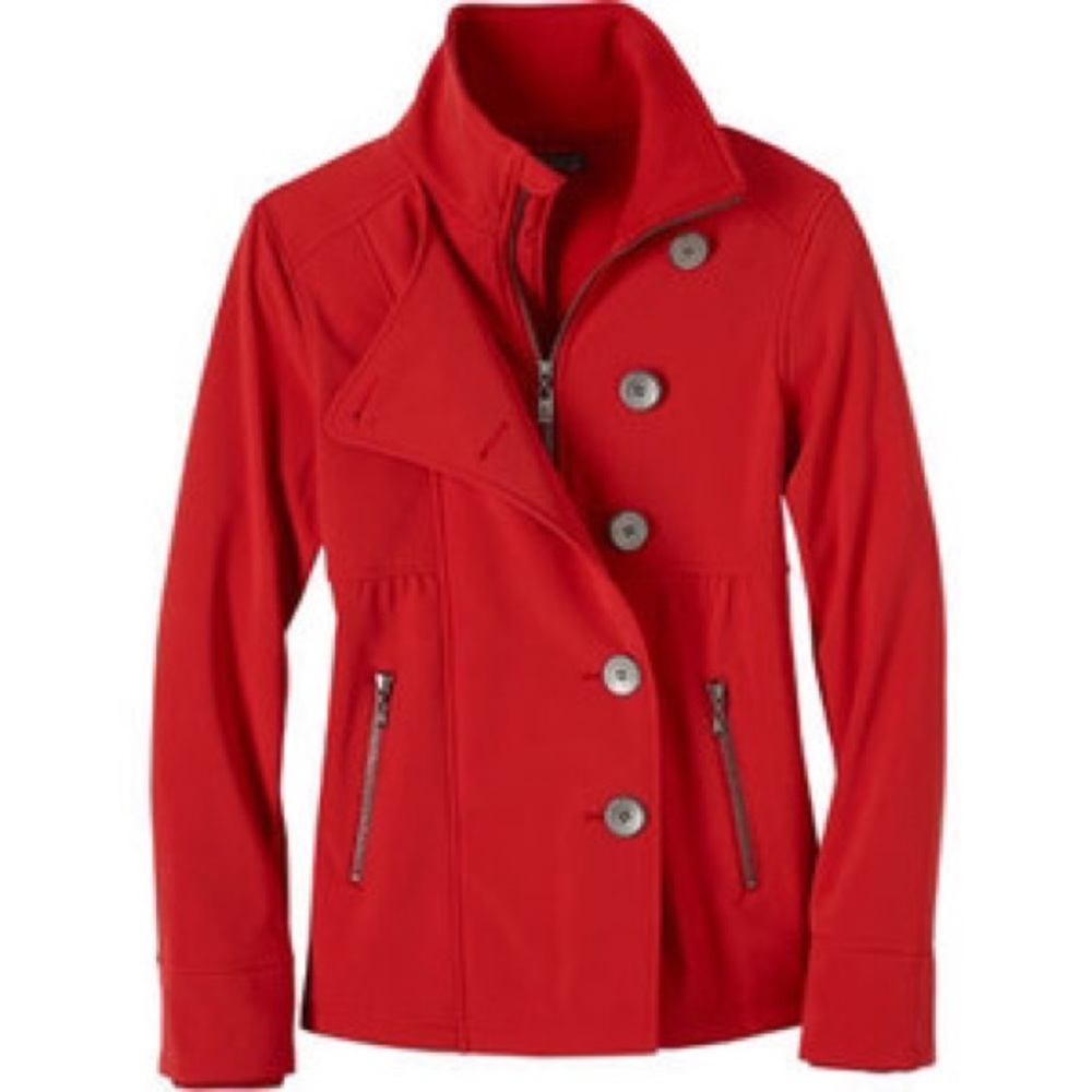 Maroon color Fleece Jacket